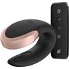 SATISFYER, SATISFYER PARTNER SATISFYER - VIBRATORE DOUBLE LOVE PARTNER DI LUSSO NERO