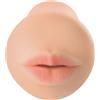 PIPEDREAMS Masturbatore Bocca Realistica Deep Throat 16 Cm Color Carne TPE - Pipedream