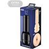 KIIROO Masturbatore Maschile Feel Stroker Extra Stretto Realistico 22 Cm Nero Pelle - Kiiroo