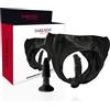 DARKNESS, DARKNESS SENSATIONS DARKNESS - SLIP CON TAPPO E DILDO INTERCAMBIABILE