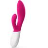 LELO Vibratore Rabbit Ina Wave 2 Doppia Stimolazione Silicone Cerise - Lelo