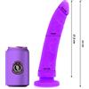 DELTACLUB DELTA CLUB - TOYS DILDO MEDICO LILLA IN SILICONE 23 CM -O- 4.5 CM