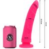 DELTACLUB DELTA CLUB - TOYS DILDO MEDICO ROSA IN SILICONE 23 CM -O- 4.5 CM