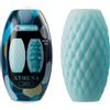 PRETTY LOVE Masturbatore Maschile Athena Eros Doppio Ingresso Azzurro Cielo TPR Piccolo - Pretty Love