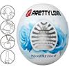 PRETTY LOVE, PRETTY LOVE FLIRTATION Masturbatore Maschile Pleasure Egg III Texture Stimolante Bianco TPR - Pretty Love