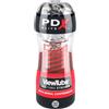 PDX ELITE, PIPEDREAMS Masturbatore Maschile Trasparente Compressione Spirale 18 Cm - Pipedream PDX Elite