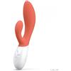 LELO Vibratore Rabbit Ina 3 Doppia Stimolazione Corallo Silicone - Lelo