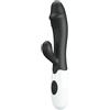 PRETTY LOVE, PRETTY LOVE FLIRTATION Vibratore Rabbit Snappy Stimolazione Punto G E Clitoride 30 Vibrazioni Nero ABS Silicone - Pretty Love