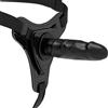 FETISH SUBMISSIVE, FETISH SUBMISSIVE HAR FETISH SUBMISSIVE HARNESS - SILICONE NERO REALISTICO 15 CM