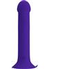 PRETTY LOVE, PRETTY LOVE LED Dildo Vibrante Classico Ricaricabile 12 Funzioni Viola Silicone - Pretty Love