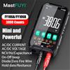 MASTFUYI Mini multimetro digitale Smart elettricista Tester per DC/AC tensione capacità Ohm Hz NCV professionale Multitester