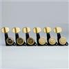 GuyKer Black & Gold Machine Ker - Meccaniche di Accordatura Bloccabili per Chitarra 1:18 - Chiavi di Accordatura a Blocco per ST TL SG LP