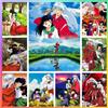 KAYOU Anime Inuyasha Pittura diamante Punto croce Mosaico Ricamo Puzzle Disegno Decorazioni per la casa 5D Arte fai da te Nuovi bambini
