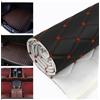 Meetee 45*160 cm 90*160 cm Spugna Interstrato Tessuto In Pelle Tappetino Per Auto Sedile Decor Divano Tessuti IN PVC Ricamo Trapuntato Ecopelle