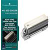 Thermalright HR-09 2280 M.2 Unità a stato solido AGHP Tubo di calore Dissipatore di calore Radiatore M.2 SSD Guarnizione di raffreddamento con cuscinetto termico in silicone