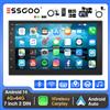 ESSGOO Autoradio Wireless CarPlay Android Auto Doppio 2 DIN Android 13, schermo da 7 pollici, radio FM HD, GPS RDS, WiFi, Bluetooth, schermo tattile, unità principale 4+64G, DAB+AHD, telecamera.
