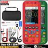 BSIDE Multimetro digitale oscilloscopio portatile 4 in 1 + generatore di segnale funzione Tester di corrente O7 a doppio canale: 25 MHz/O9: 50 MHz