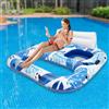 NONE Galleggiante gonfiabile per lettino da piscina per 2 persone, galleggianti da piscina, galleggianti gonfiabili per piscina estiva, feste in piscina, spiaggia, lago