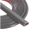 Uxcell 2Pz 5M Guarnizione in Silicone a D Autoadesiva per Isolamento Porte, Finestre, Camper e Mobili