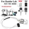 BEGRINT Kit di assemblaggio riscaldante per hotend Bambu Lab A1/A1 Mini 300 ° Kit Hotend Tutto in Uno in Acciaio Temprato a Riscaldamento Rapido C per A1 MINI
