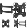 MACLEAN Supporto TV girevole per TV LCD e LED, da 32 a 42 pollici, max. 30 kg nero, angolo di inclinazione regolabile da +15 ° fino a -15 ° Maclean MC-648
