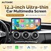 AUTOABC 2400*900 12.3" Wireless CarPlay Android Auto Touchscreen Autoradio Multimediale per Mercedes-Benz GLC W205 C180 C253 X253 Classe C 2015-2018