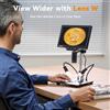 Elikliv Microscopio Digitale 10'' 4K 2000X per Saldatura e Riparazione PCB Elettronica con 3 Lenti Microscopio HDMI TL301 4K