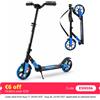 TENBOOM Monopattino Pieghevole TENBOOM per Adolescenti e Adulti | Altezza regolabile su 3 livelli, ruote con luci LED, doppio ammortizzatore, monopattino pieghevole con un solo clic e supporto laterale,