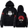 Bandai Felpa con Cappuccio Naruto Uchiha Itachi, Giacca Primaverile/Autunnale Unisex