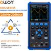 owon Oscilloscopio Digitale Portatile OWON Serie HDS200, Multimetro a 2 Canali ad Alta Precisione per Riparazioni Elettroniche e Test di Laboratorio