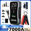NONE Power Bank 7000A 12V Avviatore d'Emergenza per Auto, Caricabatterie Portatile per e Diesel, Dispositivo di Avviamento Auto con Compressore d'Aria 150PSI