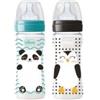 Chicco Biberon Benessere Pop Friends Special Edition 4m+ Pinguino 330 ml
