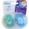Philips Avent Avent Succhietto Ultra Air 6-18 Mesi Boy Little Friends Ciuccio Bambino Confezione da 2 Pezzi