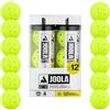 JOOLA 3 o 12 palline da pickleball HC-40 Hardcourt con tubo di immagazzinaggio - Palline approvate USAP per giocare in torneo - Confezione da 3 o 12 palline da pickleball durevoli per campi