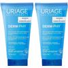 URIAGE DERM-PHY Gel Doccia Dermatologico lenitivo e protettivo senza sapone, pelle sensibile 2x50 ml