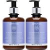 Apivita Mousse Detergente Cremosa, Idratante e Struccante per Viso Occhi 2x300 ml Soluzione