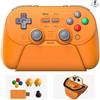 8Bitdo Pro 3 Controller Bluetooth per Switch/Windows/Apple/SteamOS/Android | Joystick TMR, Pulsanti Posteriori Programmabili e R4/L4, Trigger Hall/Tattili, Pulsanti ABXY Intercambiabil, Turbo