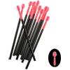 Generic 50 PZ/PACCO Pennello Per Ciglia In Silicone Usa E Getta Bacchette Per Mascara Applicatore Pennello Per Sopracciglia Forniture Per Estensione Delle Ciglia Strumenti Per Il Trucco (Forma Sferica)