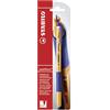 STABILO - Penna Roller a inchiostro Gel - pointVisco | Pack da 1, Blu