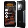 Hammer H Hammer Construction 2 5G smartphone ultra-robusto IP69, righello laser da 50 m, 6+8 GB RAM, Android 14, fotocamera da 50 MP con modalità visione notturna, batteria da 6500 mAh con funzione power bank