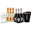 Astoria Kit 3 Bottiglie Corderie 3 Bottiglie Arzana 3 Bicchieri 1 Secchiello