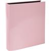 Exacompta - 54566E - 1 Raccoglitore Foderato Cartoncino Lucido Aquarel - 2 Anelli a D 25 mm - Dorso 40 mm - F.to e sterno 30x31.5 cm per A4 Maxi - Colore Rosa