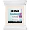 CERNIT CE0920250005C - Pane di pasta polimerica traslucida, pasta modellabile da cuocere, colore traslucido, blocco da 250 g