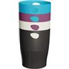 Exacompta - Cod.453101D - 1 cestino della carta con manici ECOBIN Titane - grande capacità 15 litri - Dimensioni 26,3 x 26,3 x 33,5 cm - per casa e ufficio- colori casuali