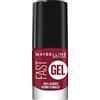 Maybelline New York Smalto Unghie Fast Gel, Smalto ad Asciugatura Rapida Effetto Gel Lucido, Tenuta fino a 10 Giorni (con utilizzo di top coat), Formula Vegana, Colore: 10 Fuschsia Ecstacy