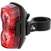 Hilai Luce Posteriore per Bici Fanale Posteriore per Bicicletta MTB Casco da Ciclismo su Strada Lampada di Sicurezza a LED (Senza Batteria)