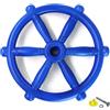 Xdyyjrasa Volante per Parco Giochi, Accessorio Altalena per Bambini all'aperto, Giocattolo Volante in plastica Facile da installare, Blu per Struttura di Gioco