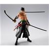 Bandai Tamashii Nations One Piece S.H.Figuarts Actionfigur Roronoa Zoro Il Re dell'Inferno 15 cm