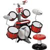 Monopattino elettrico per bambini pieghevole da 120w, velocità max 12km/h e portata 50kg, 74x36x69-91 cm, nero