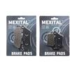 MEXITAL Pastiglie freno Anteriori + Posteriore per F 650 GS (99-17)/F 700 GS (13-18)/F 650 ST (97-00)/F 650 Dakar (99-07)/F 650 CS Scarver (00-07)/F 800 GS Adventure (12-18)/F 800 GT/GTS (08-18)